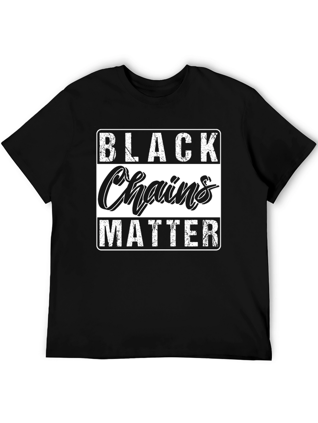 Black Chains Matter Graphic Tee
