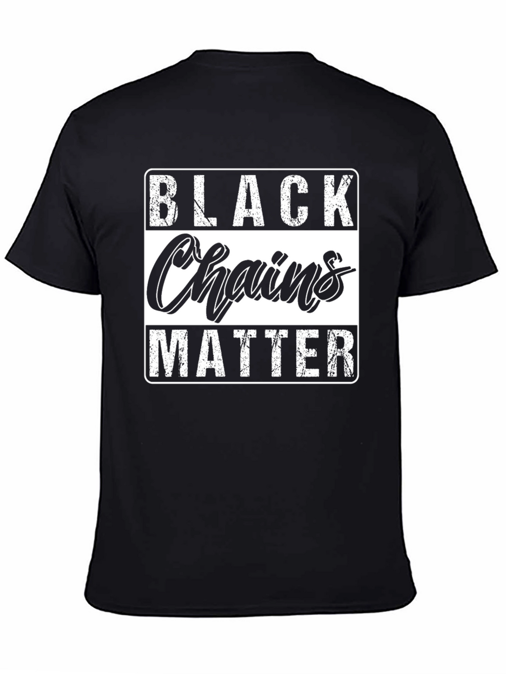 Black Chains Matter Graphic Tee