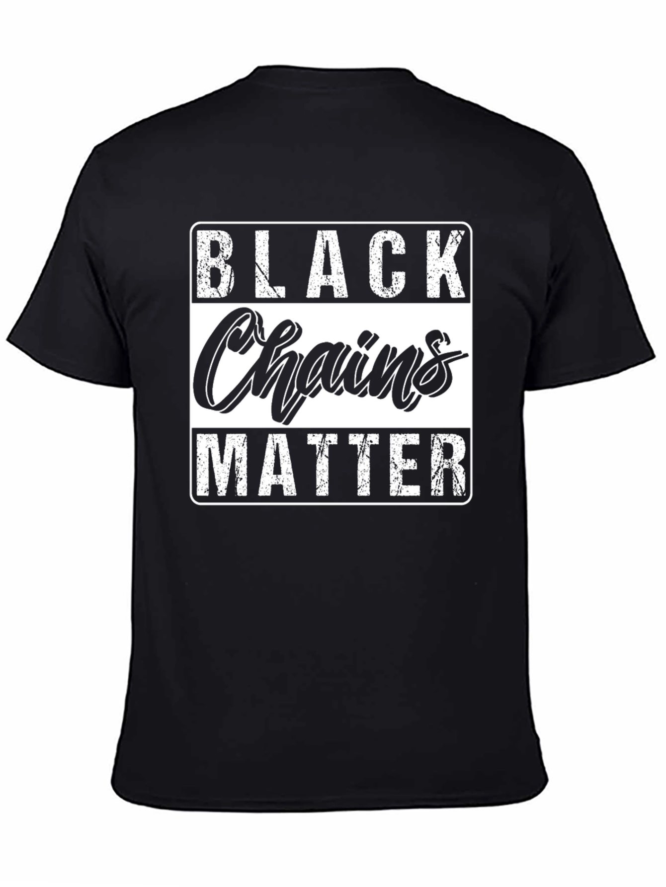 Black Chains Matter Graphic Tee