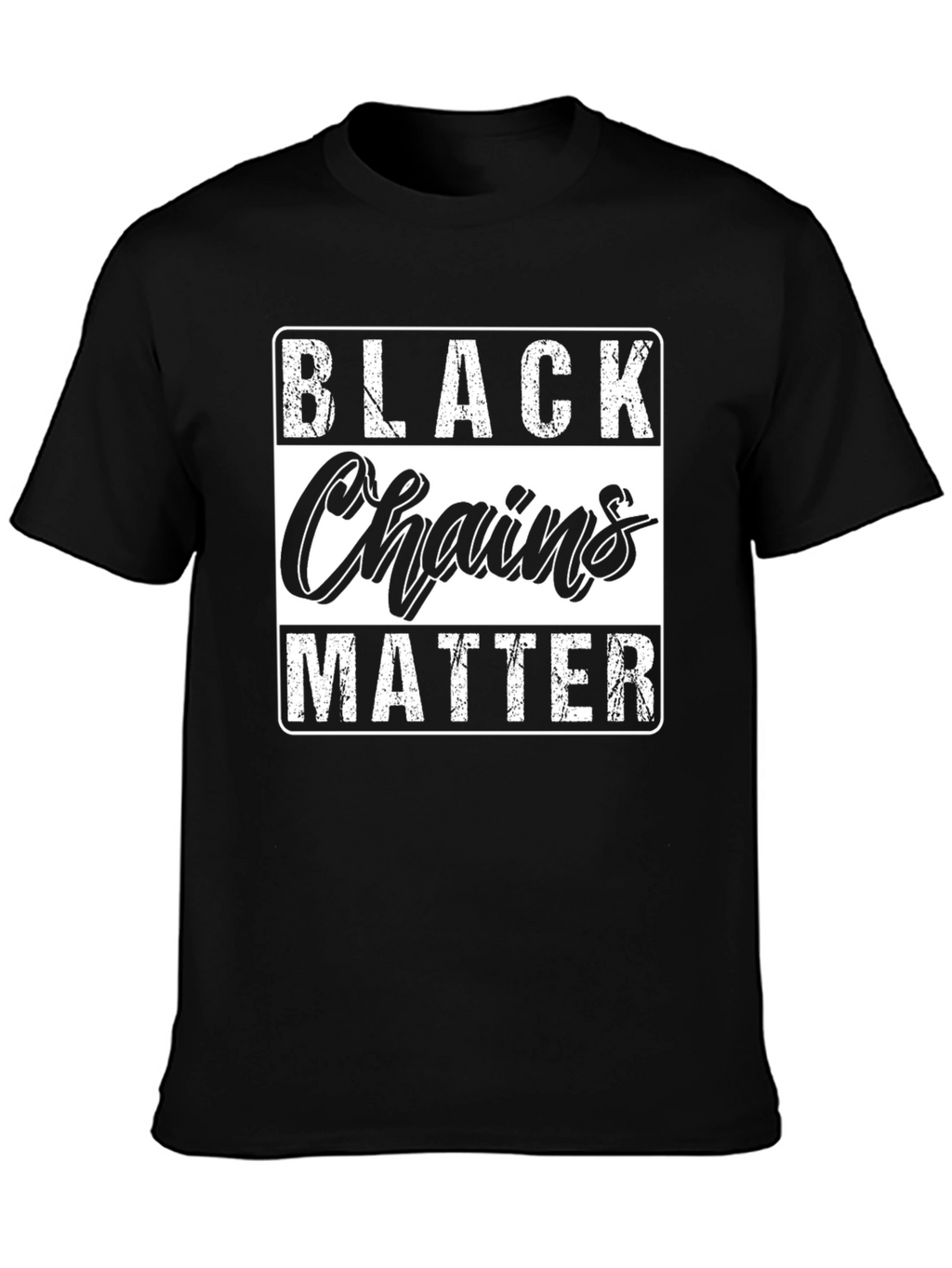 Black Chains Matter Graphic Tee