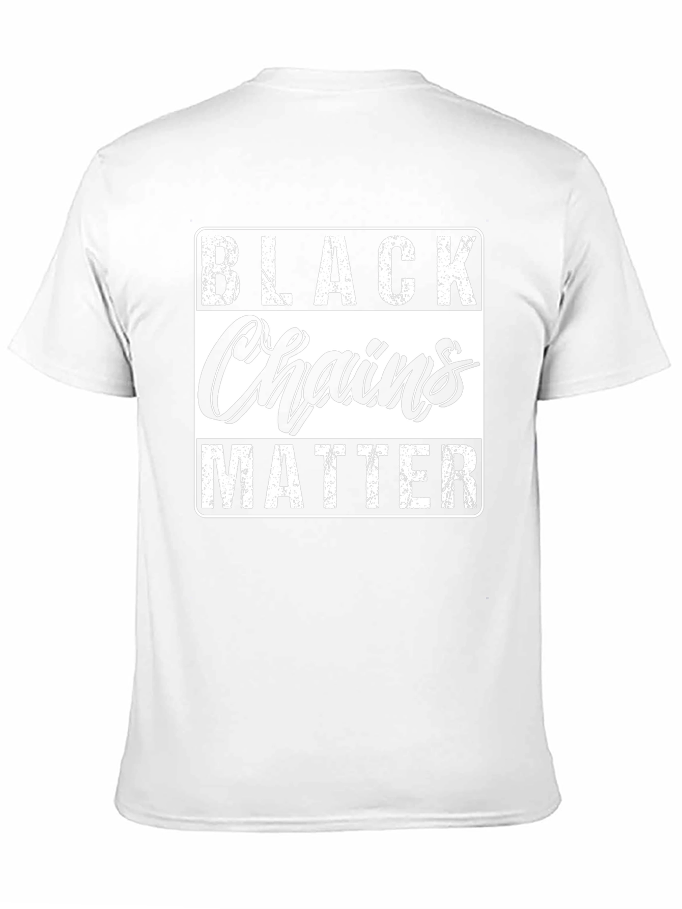 Black Chains Matter Graphic Tee