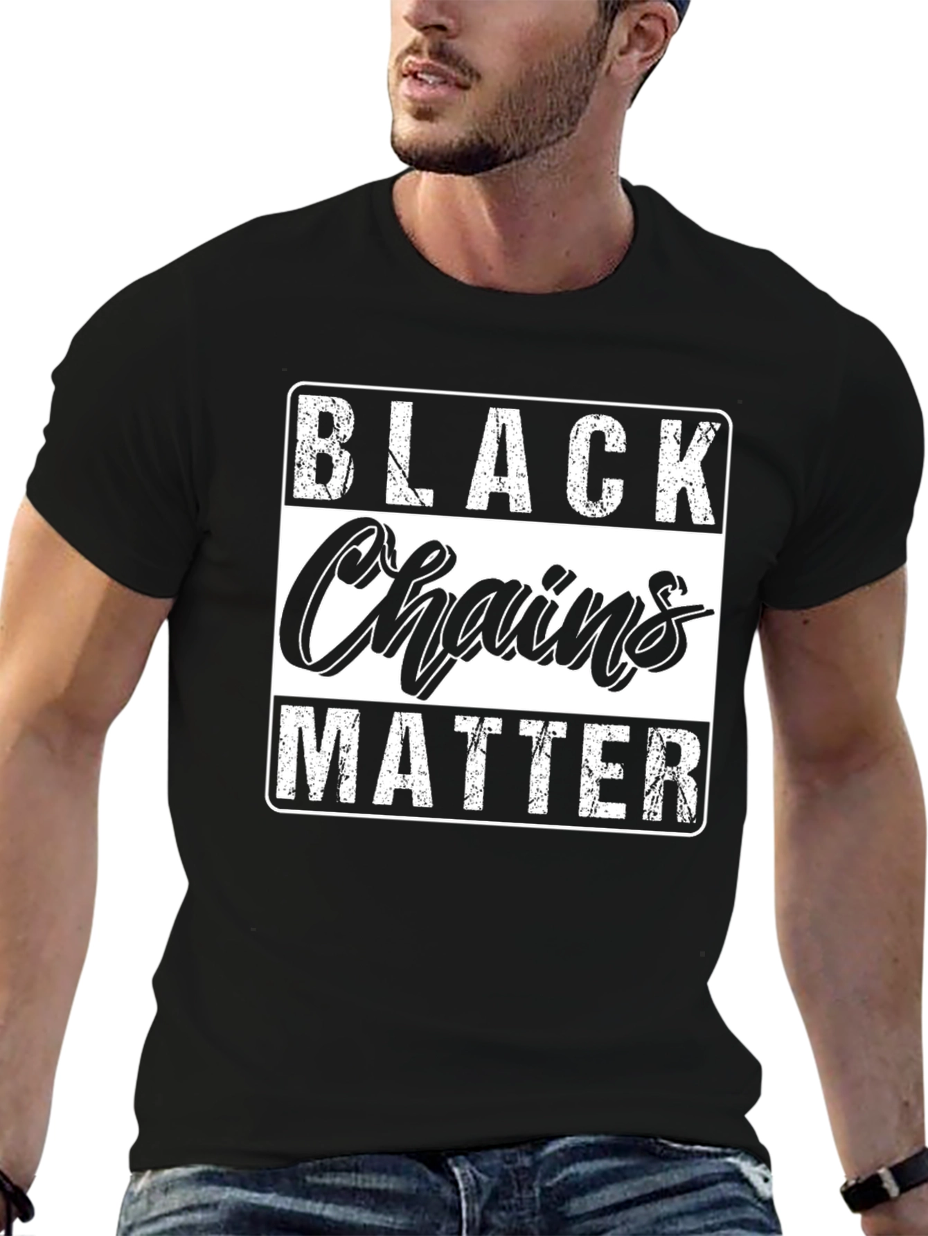 Black Chains Matter Graphic Tee