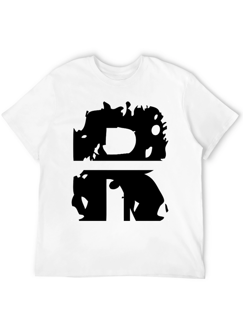 DR Initial T-Shirt - Black Graphic Tee
