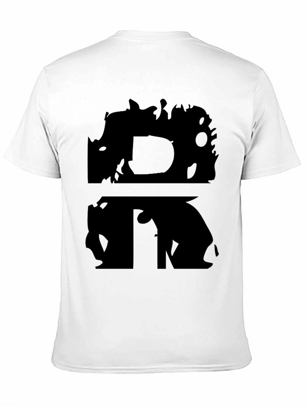 DR Initial T-Shirt - Black Graphic Tee