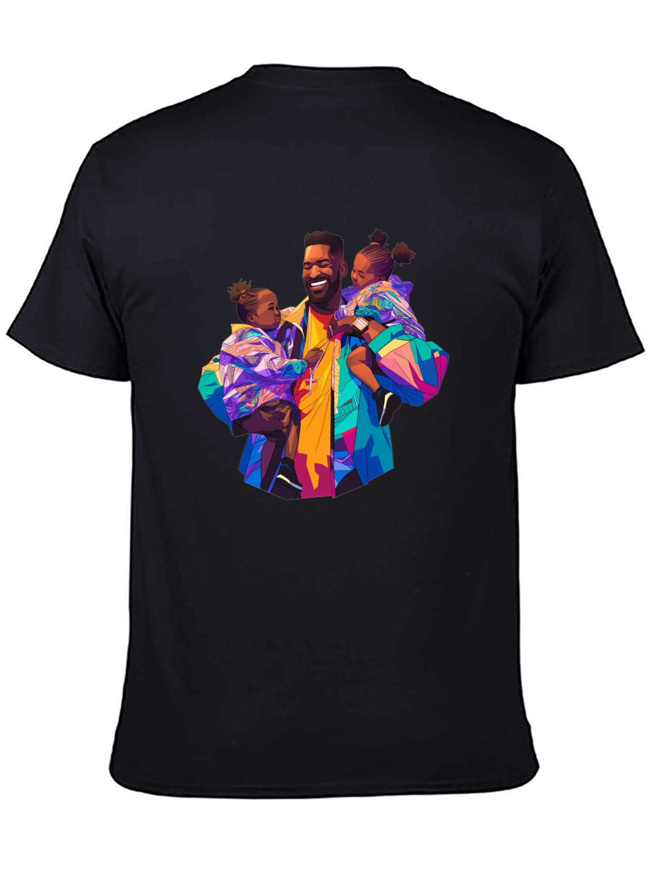 Dad and Daughters Graphic Tee - Stylish & Unique