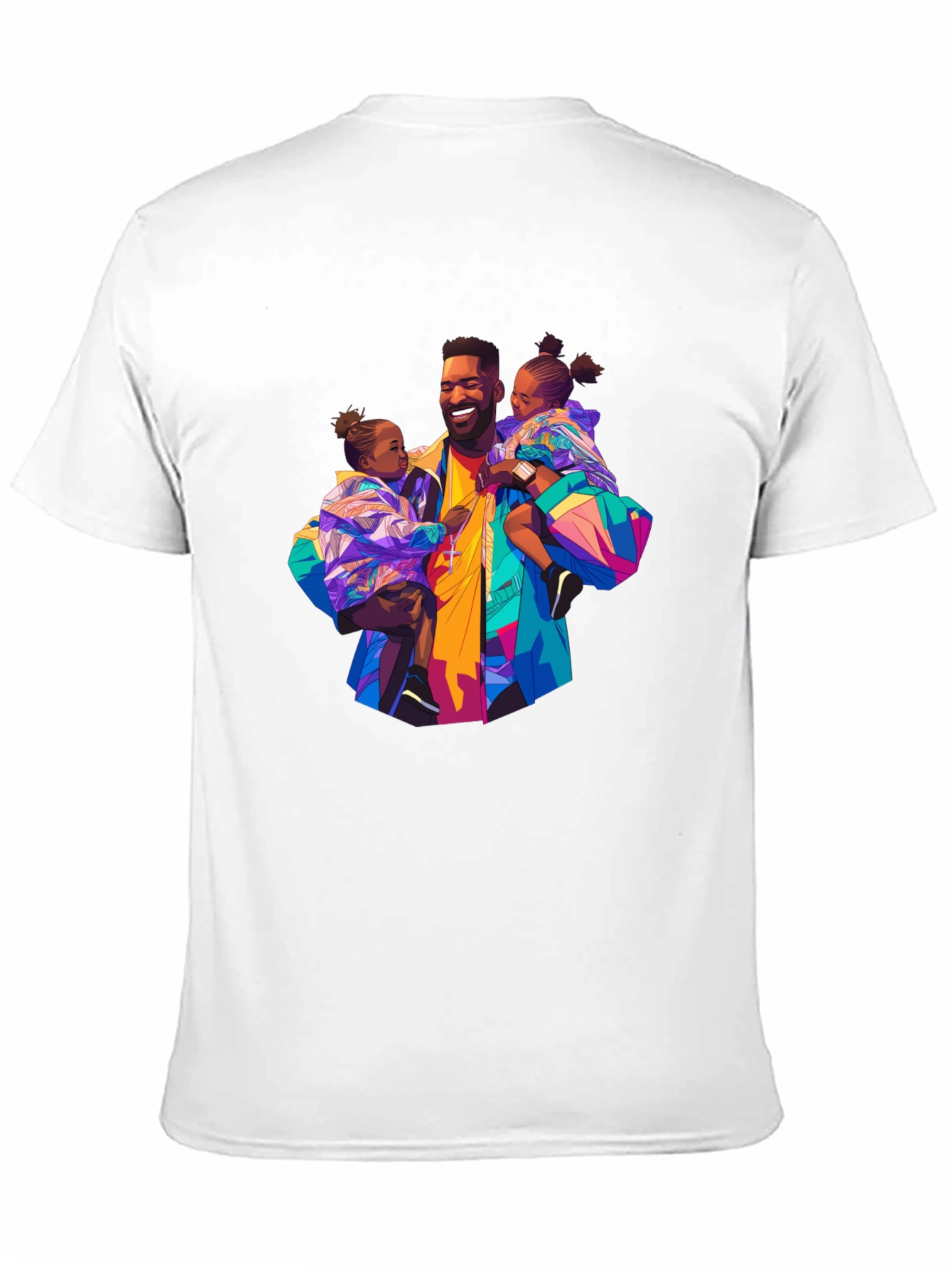 Dad and Daughters Graphic Tee - Stylish & Unique