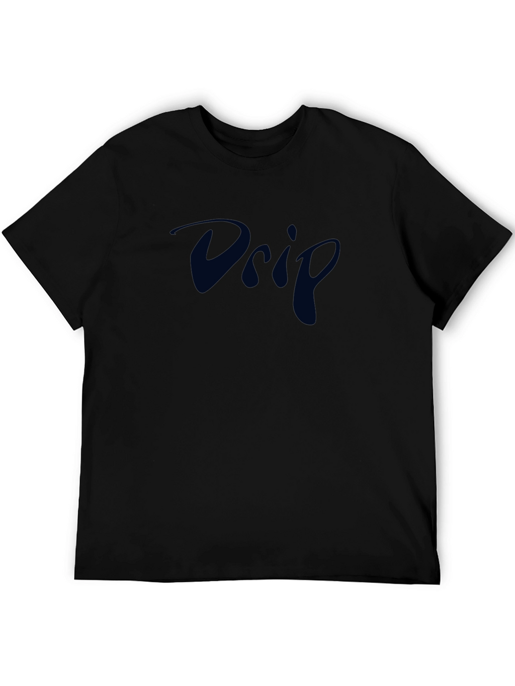 Drip T-Shirt - Stylish Mens Black Tee