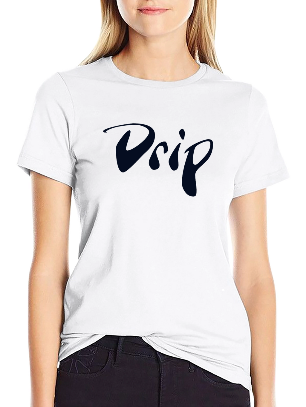 Drip T-Shirt - Stylish Mens Black Tee