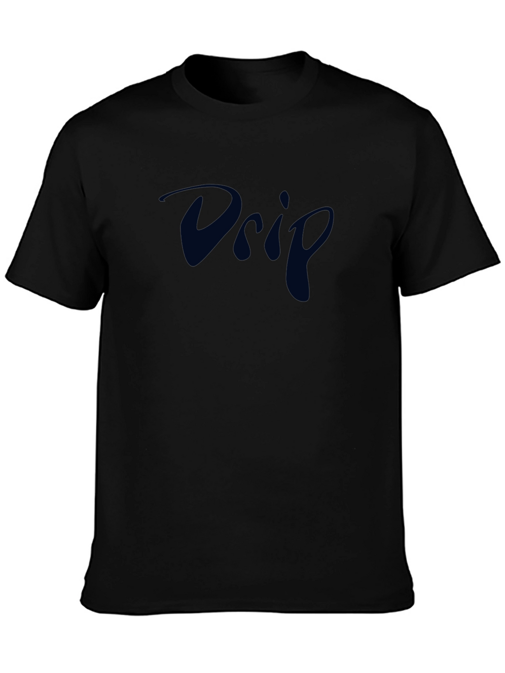 Drip T-Shirt - Stylish Mens Black Tee