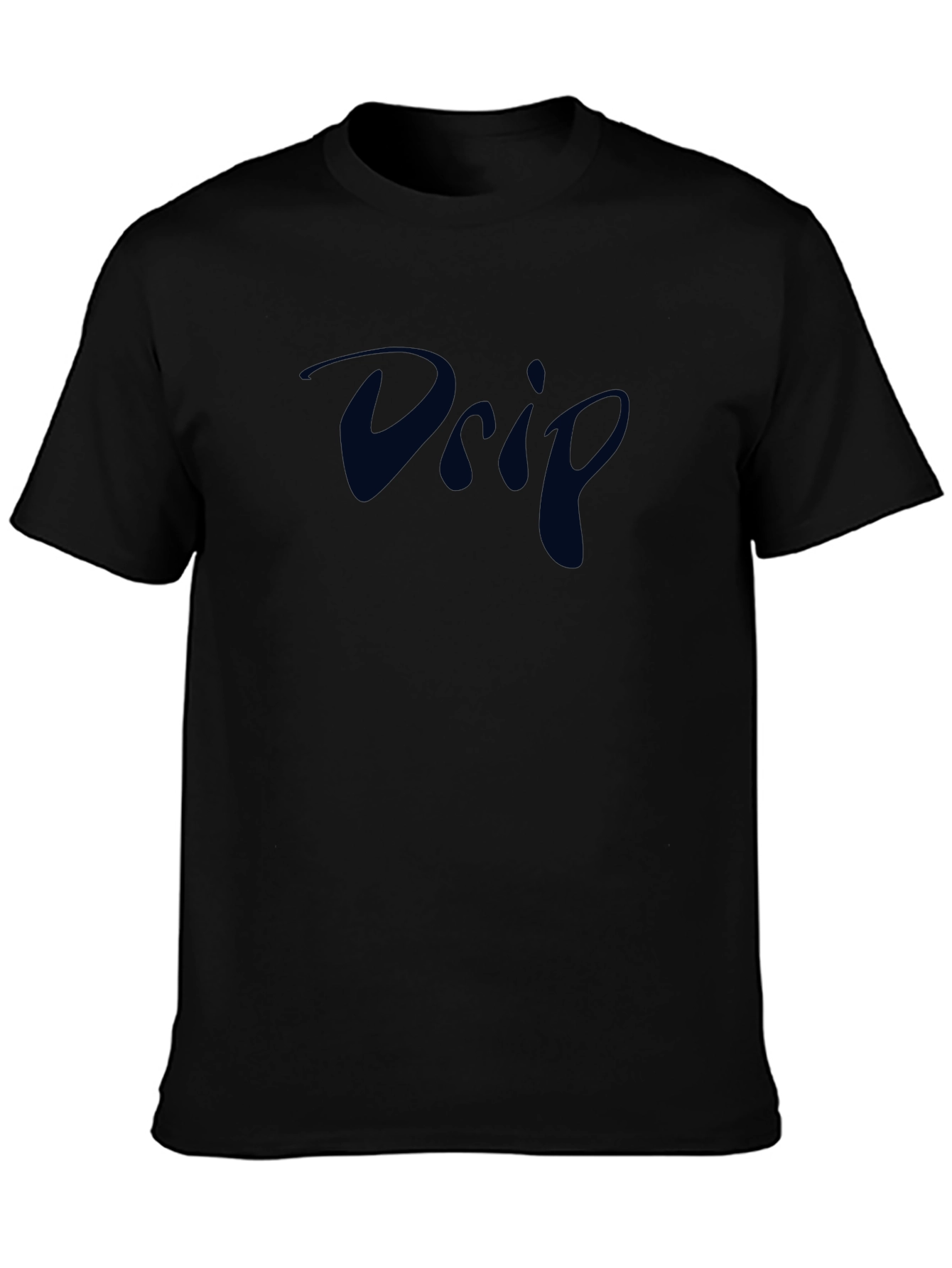 Drip T-Shirt - Stylish Mens Black Tee