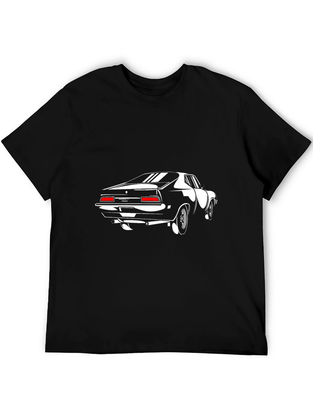 Classic Car Graphic Tee - Black