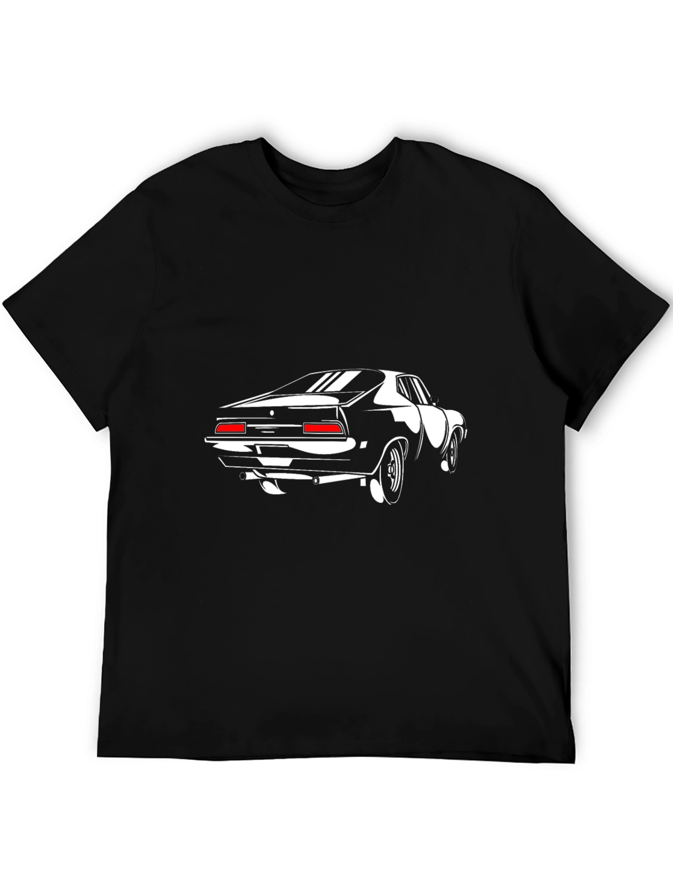 Classic Car Graphic Tee - Black