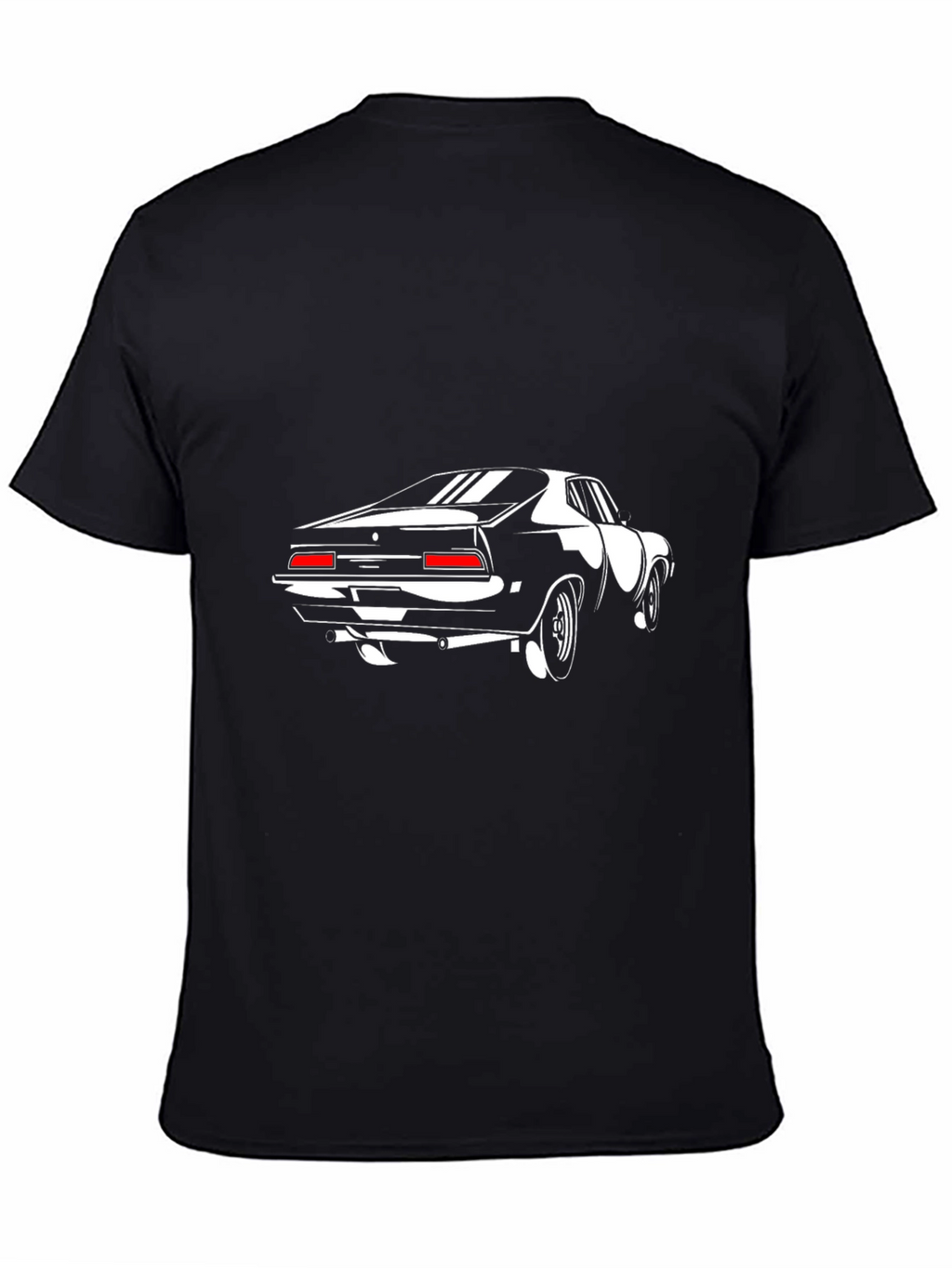 Classic Car Graphic Tee - Black