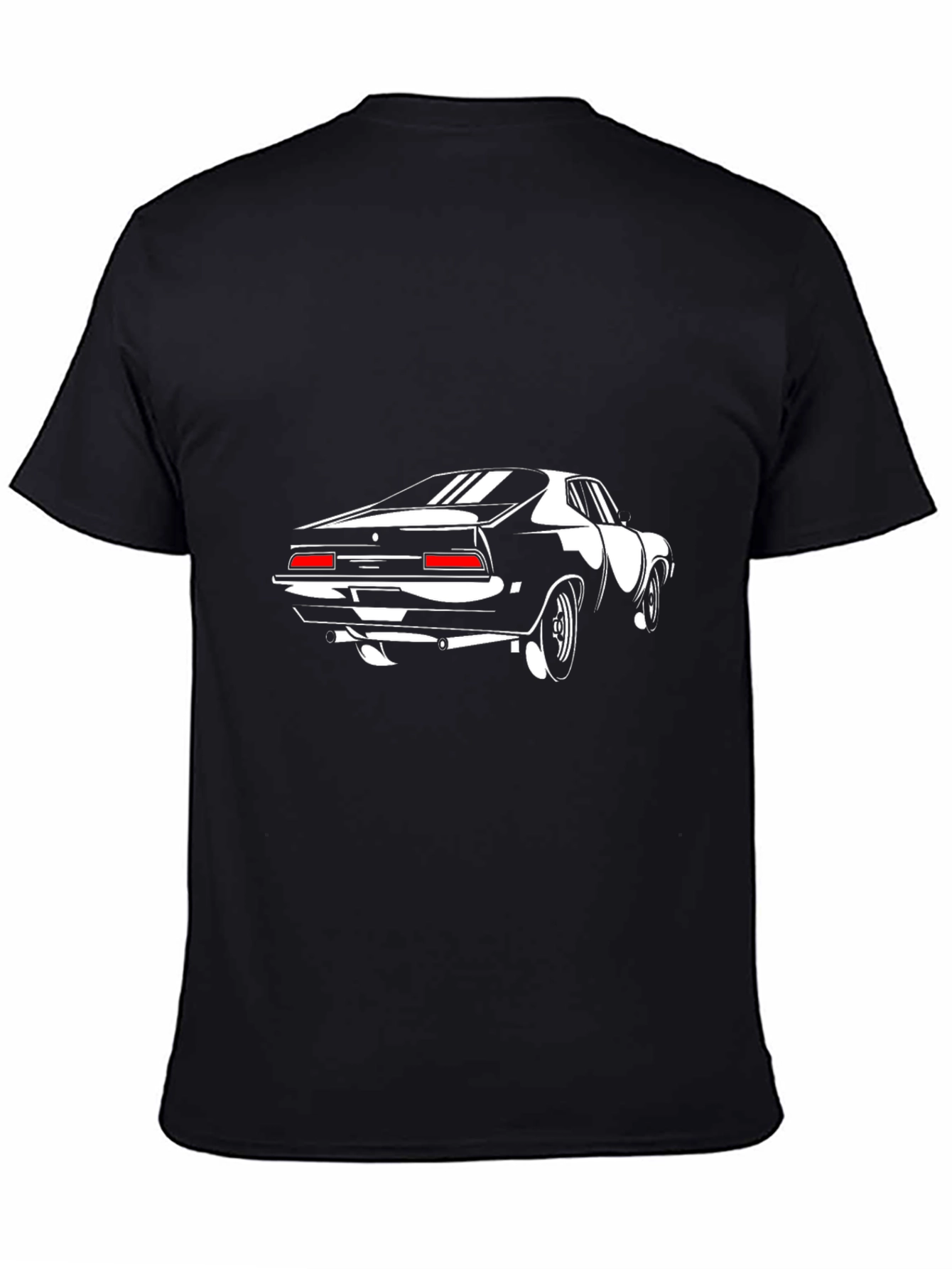 Classic Car Graphic Tee - Black