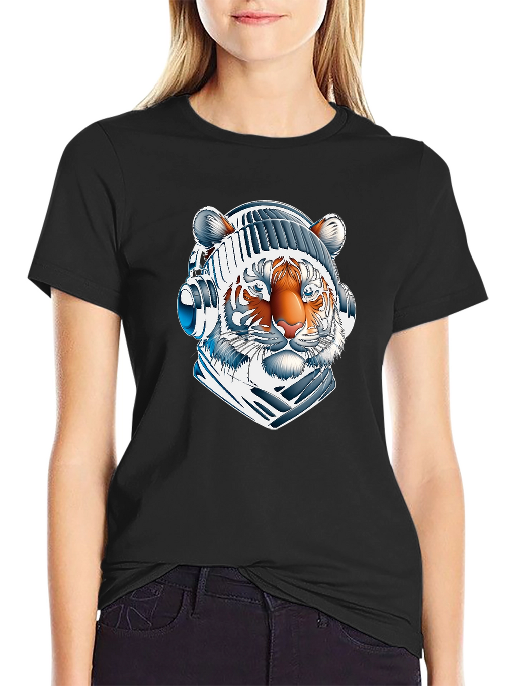Cool Tiger DJ Graphic Tee