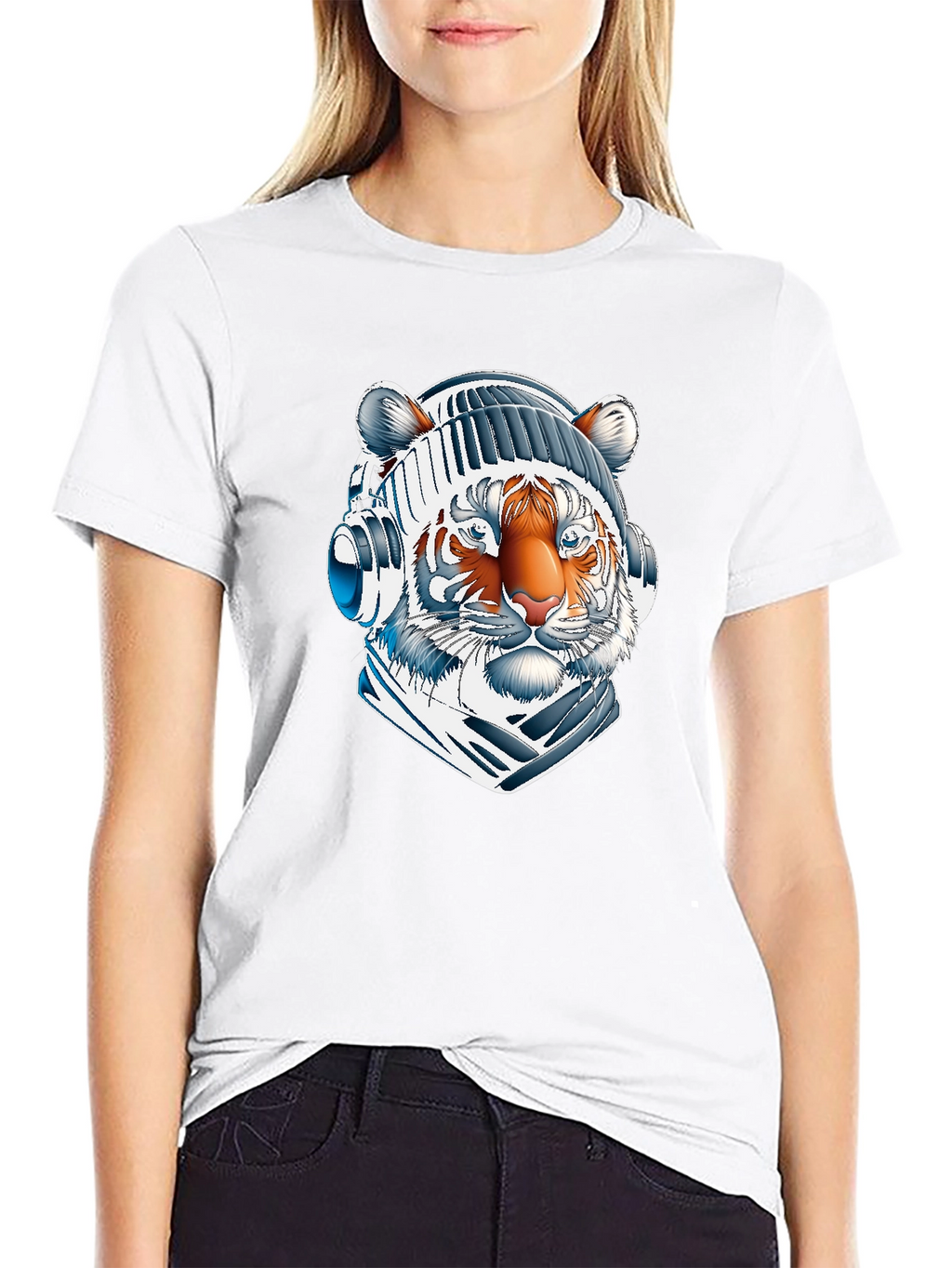 Cool Tiger DJ Graphic Tee