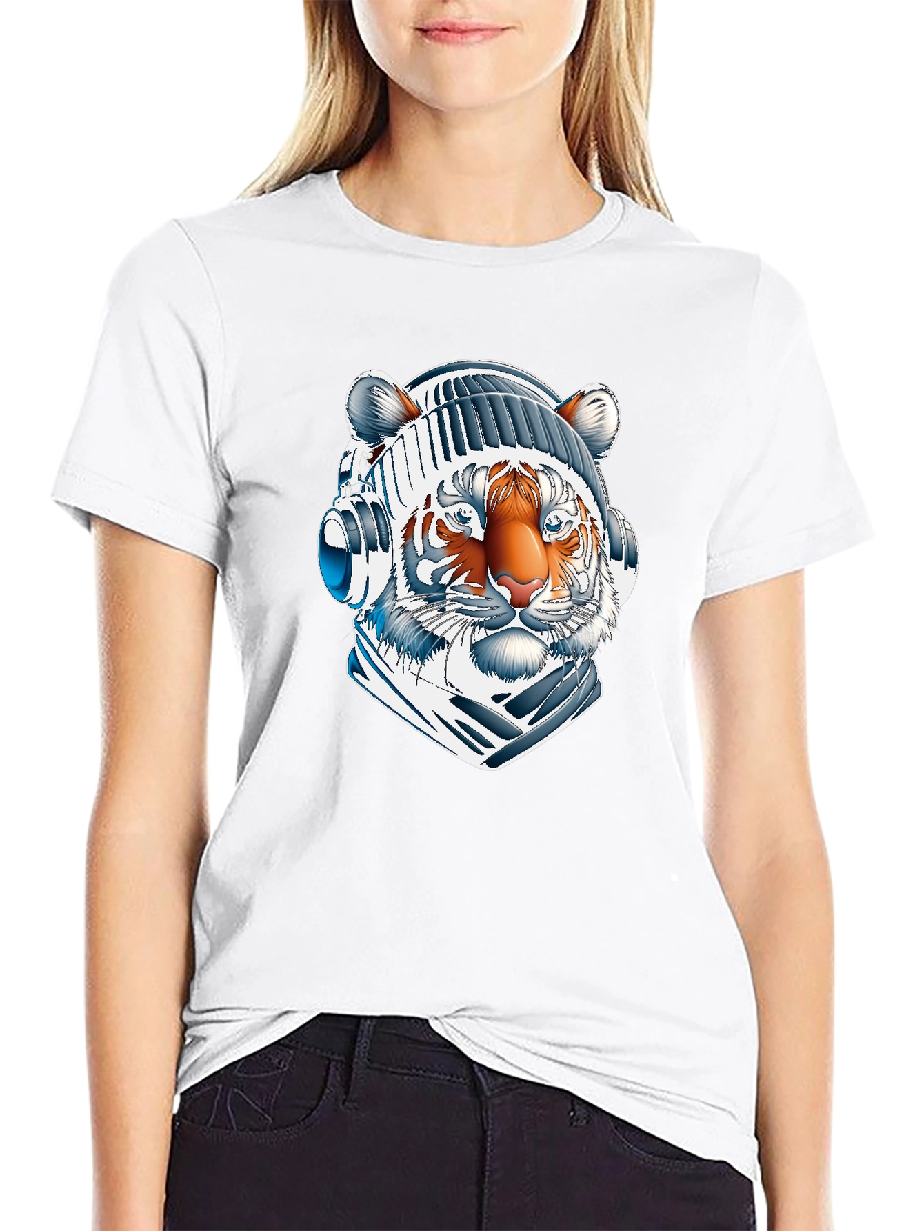 Cool Tiger DJ Graphic Tee