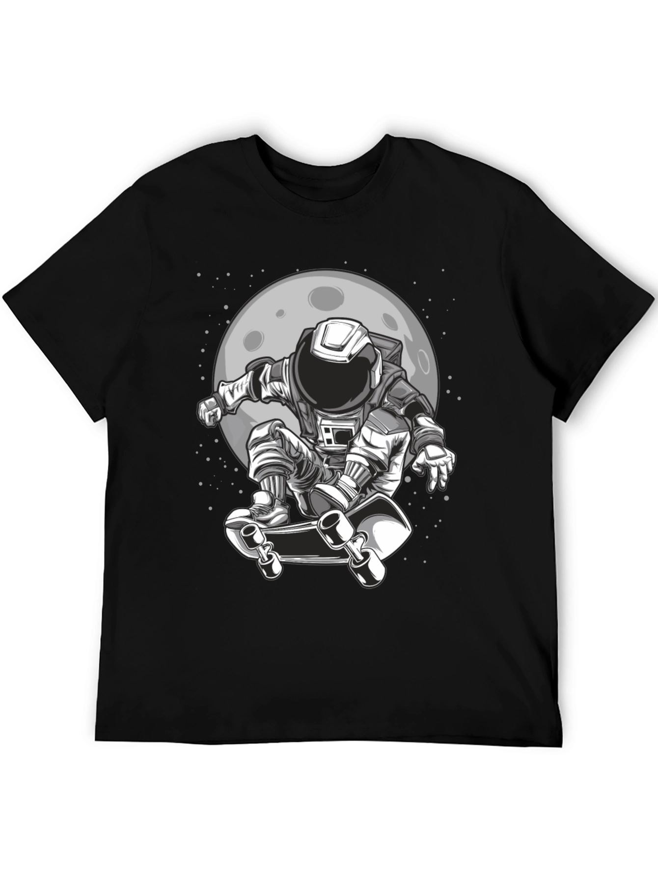 Astronaut Skateboard T-Shirt - Space Adventure
