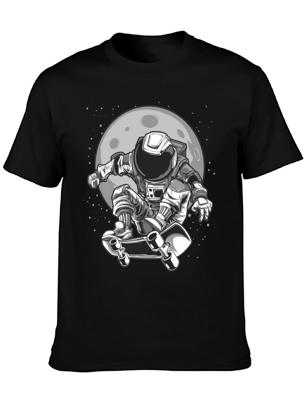 Astronaut Skateboard T-Shirt - Space Adventure