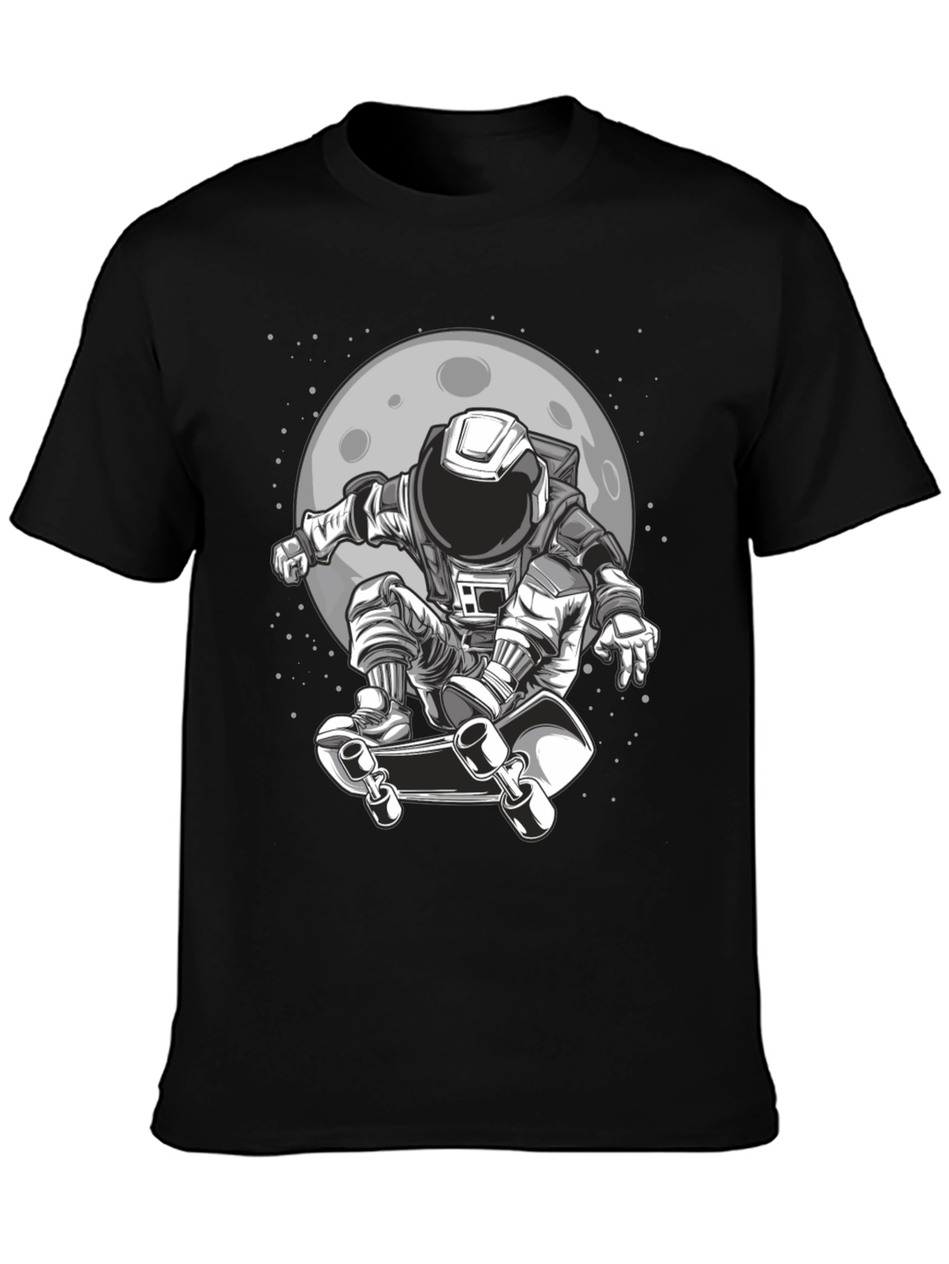 Astronaut Skateboard T-Shirt - Space Adventure
