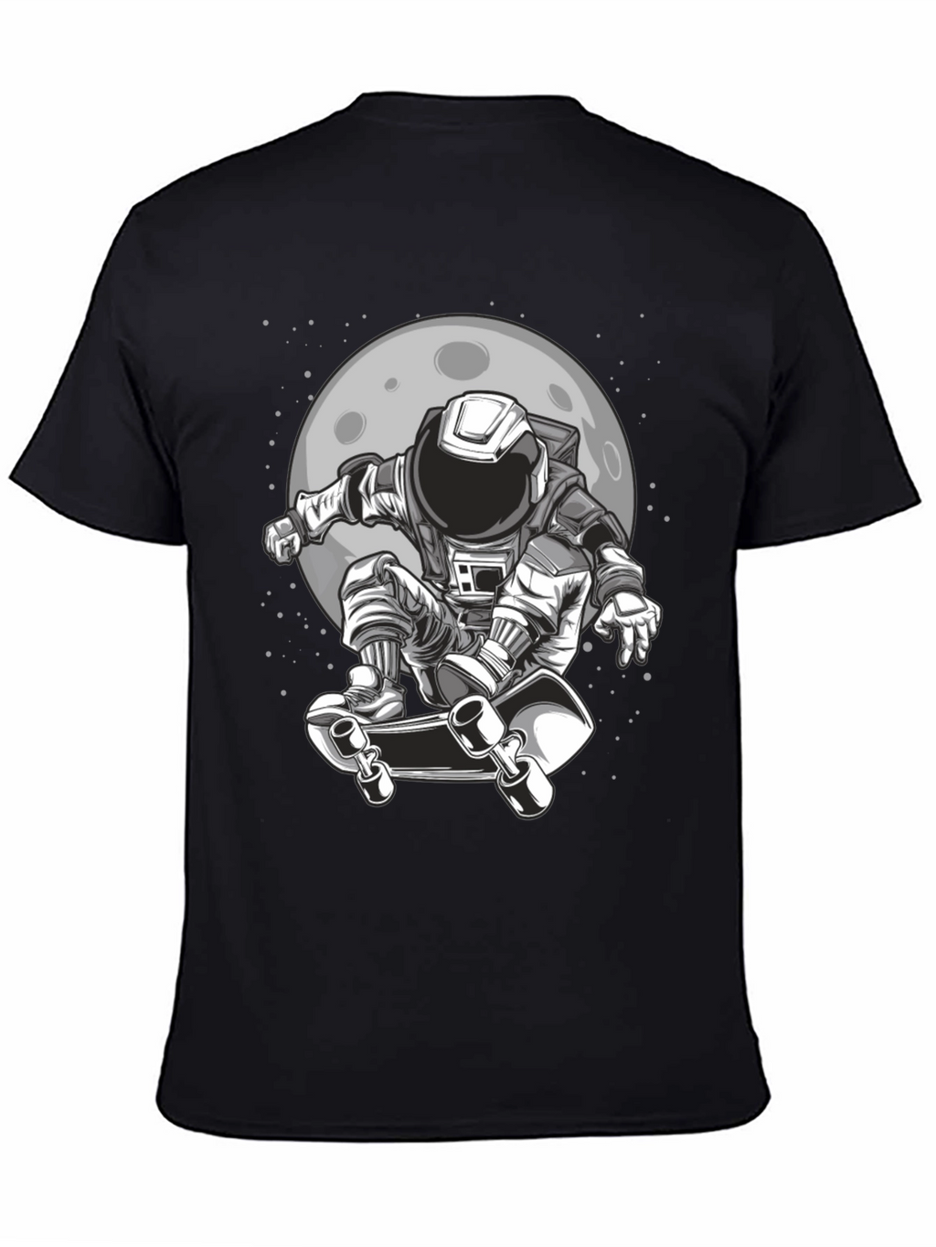 Astronaut Skateboard T-Shirt - Space Adventure