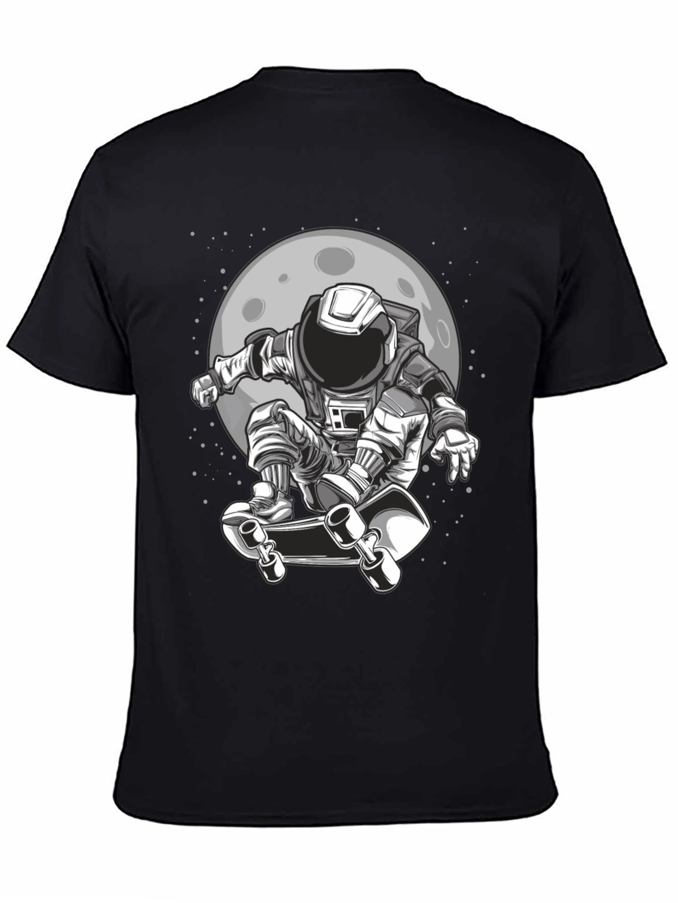 Astronaut Skateboard T-Shirt - Space Adventure