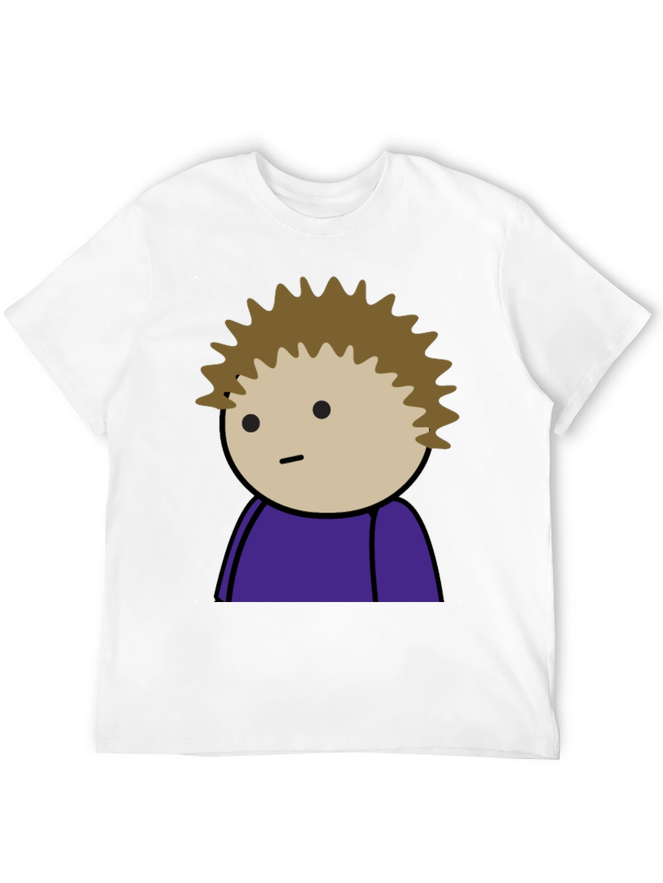 Cartoon Character Graphic Tee - Quirky & Casual