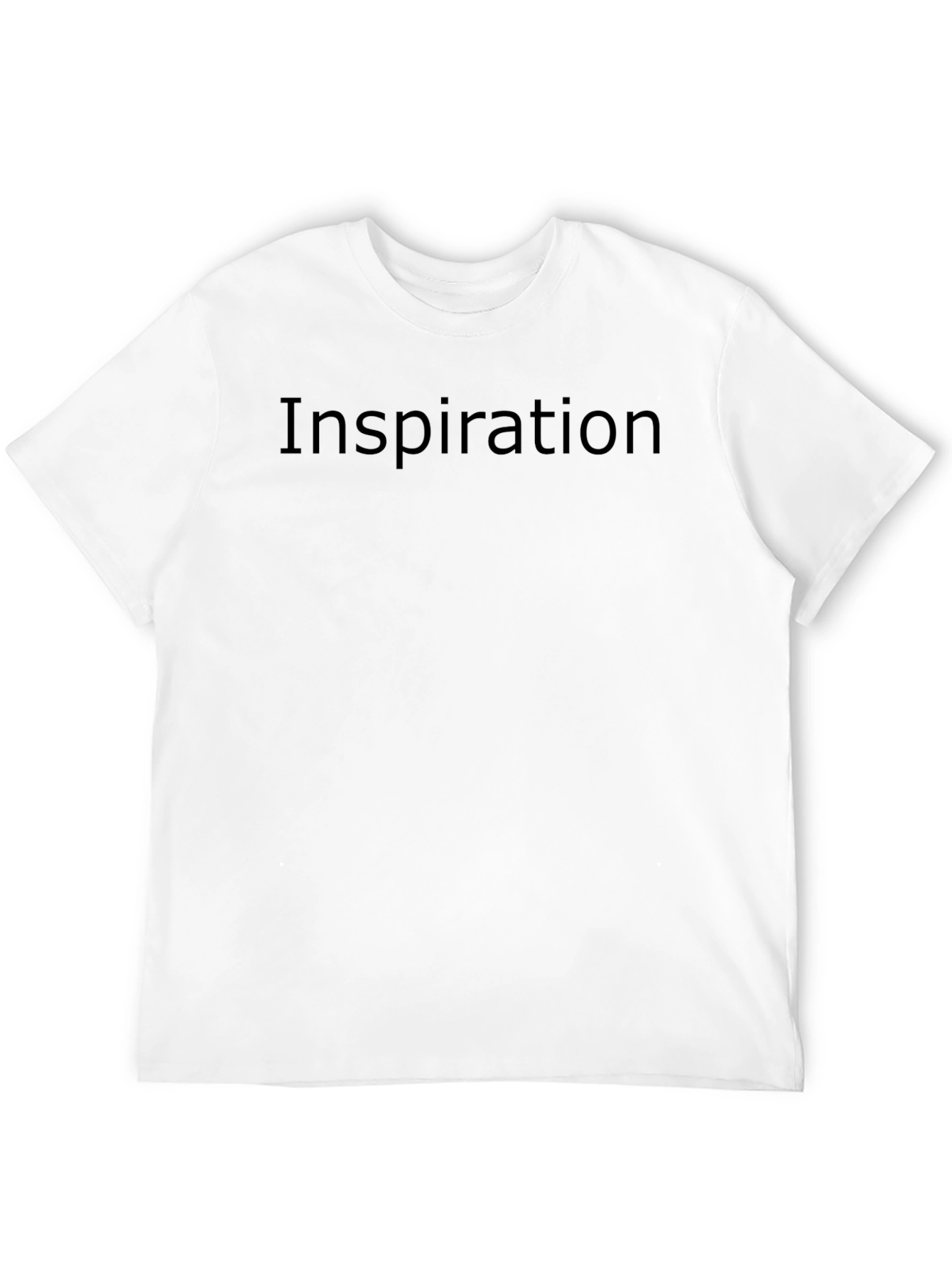Inspiration Black Tee - Stylish & Comfortable