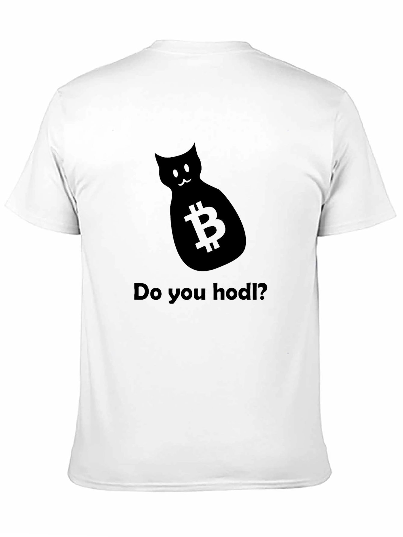 Bitcoin Cat Hodl T-Shirt