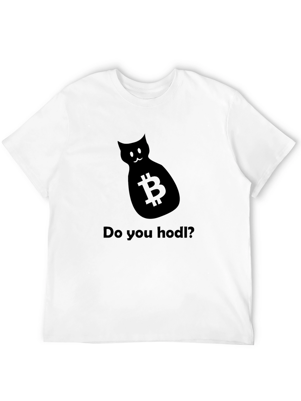 Bitcoin Cat Hodl T-Shirt