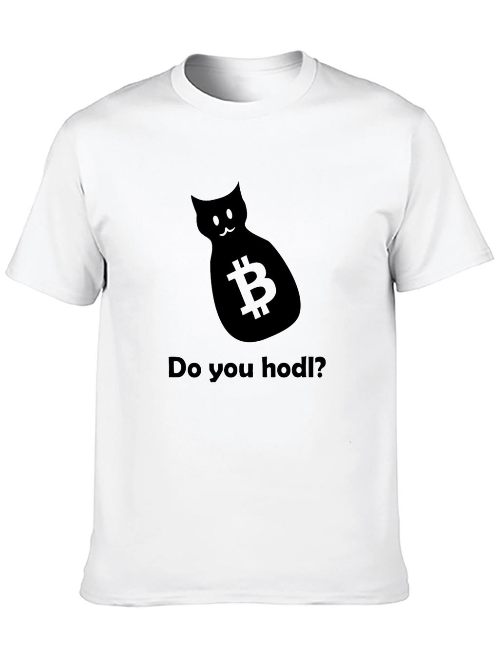 Bitcoin Cat Hodl T-Shirt