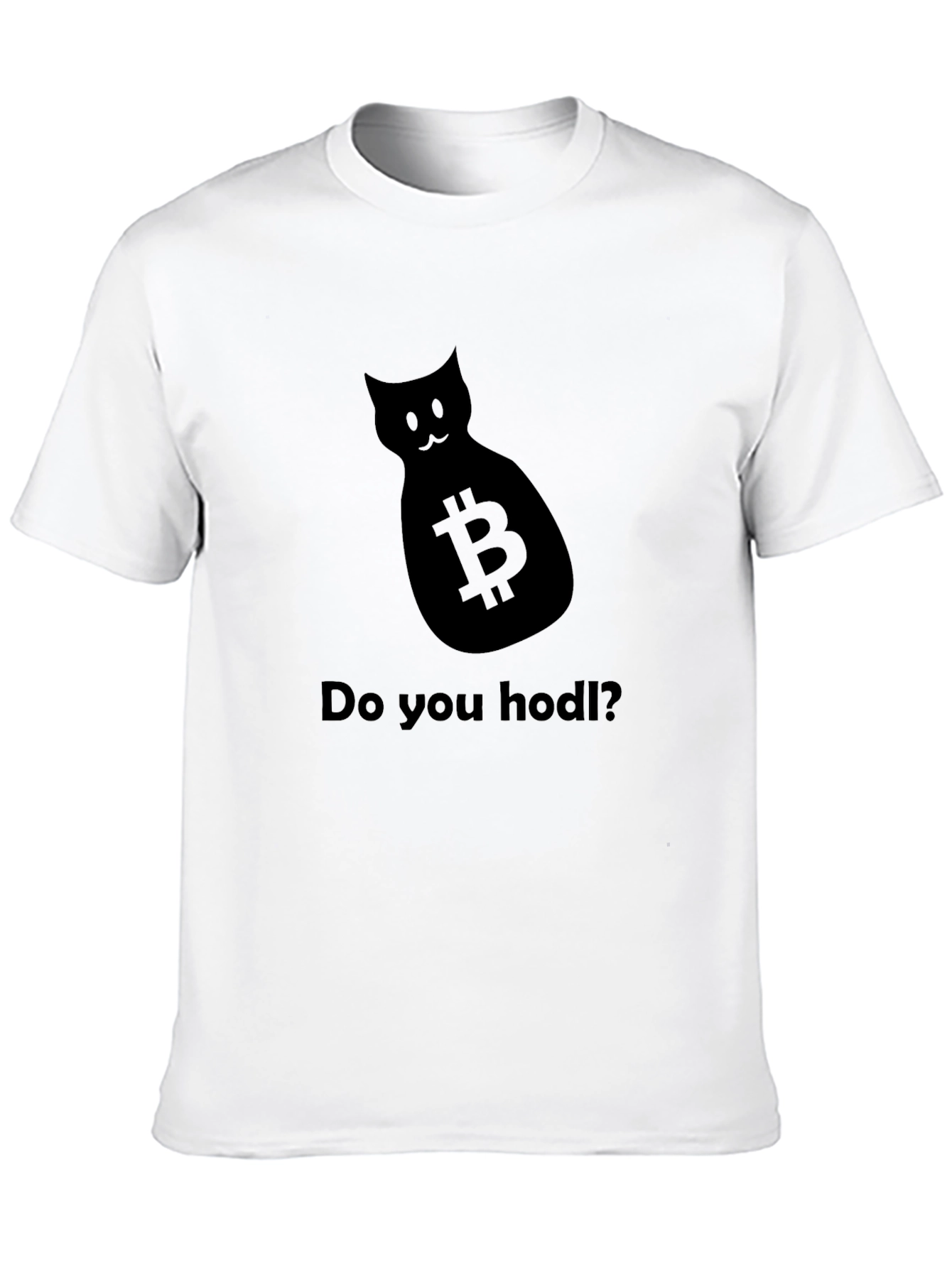 Bitcoin Cat Hodl T-Shirt
