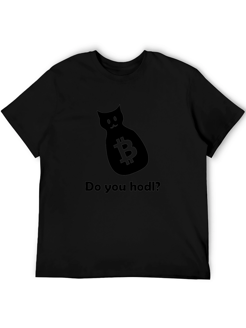 Bitcoin Cat Hodl T-Shirt