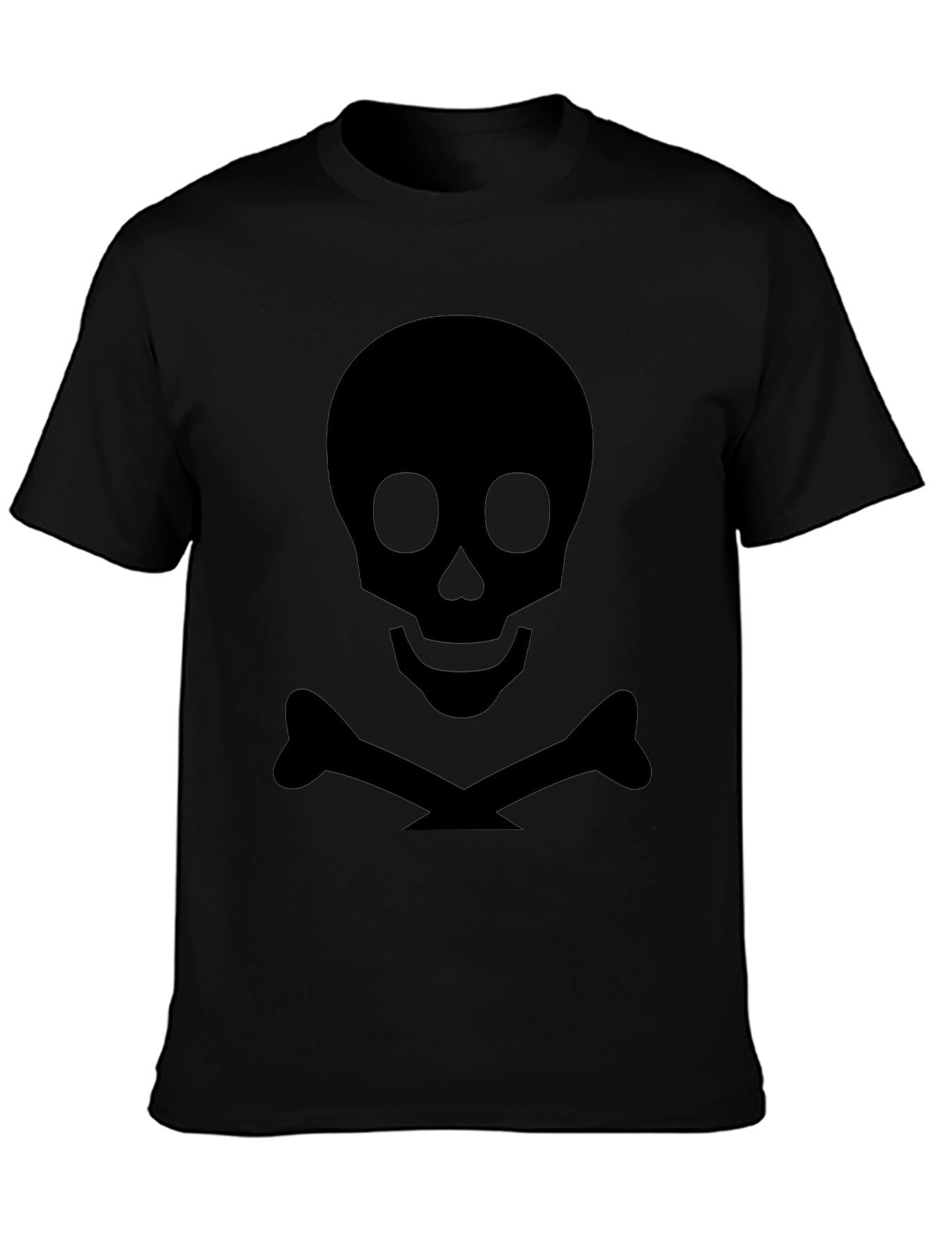 Black Skull & Crossbones Graphic Tee