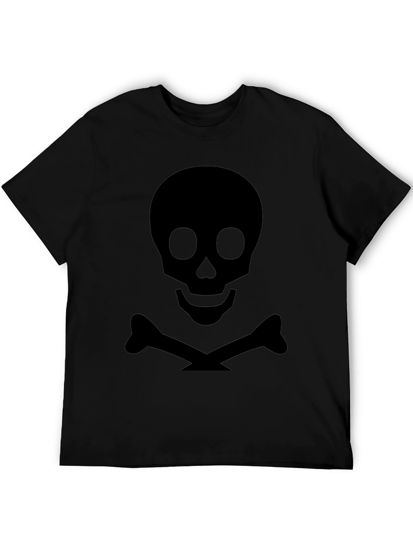 Black Skull & Crossbones Graphic Tee