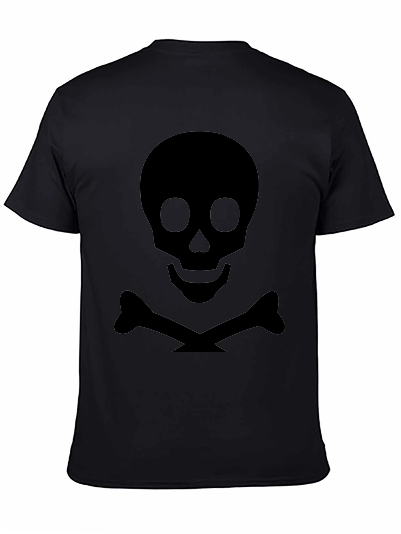 Black Skull & Crossbones Graphic Tee