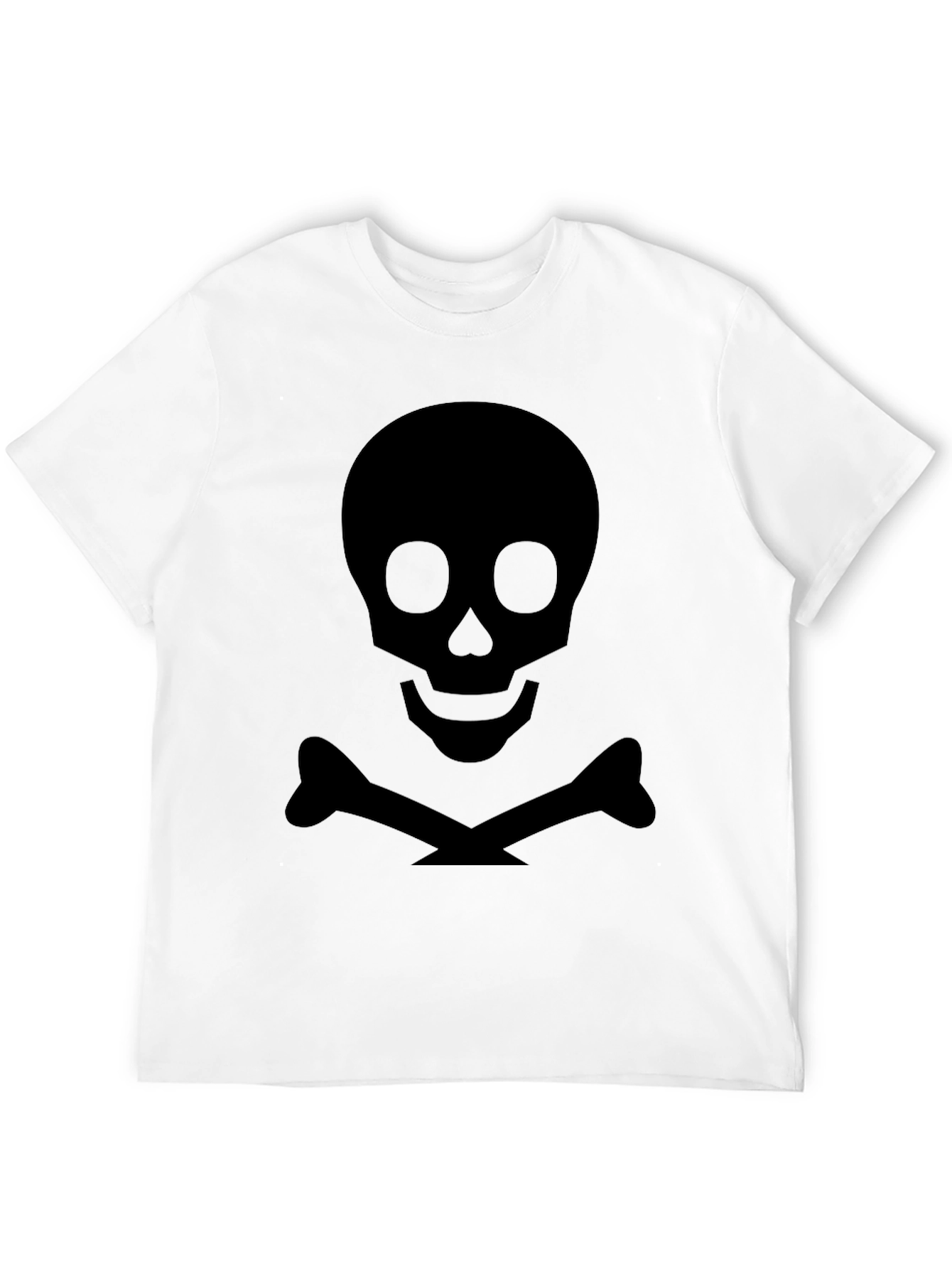 Black Skull & Crossbones Graphic Tee