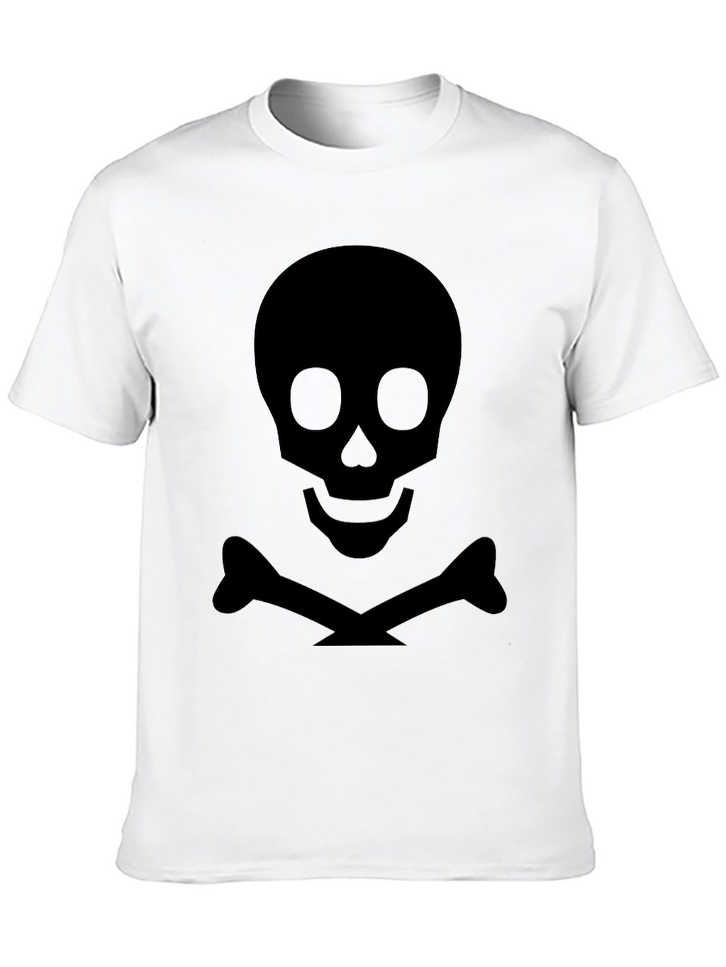 Black Skull & Crossbones Graphic Tee
