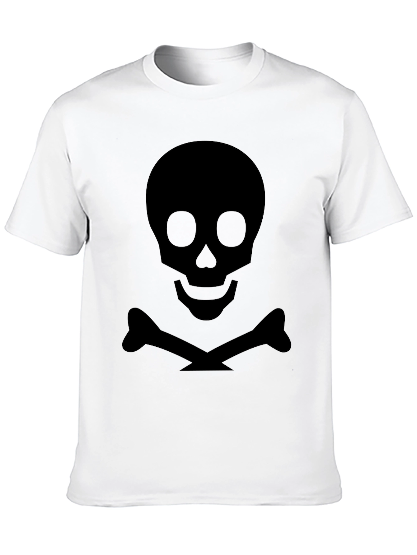 Black Skull & Crossbones Graphic Tee