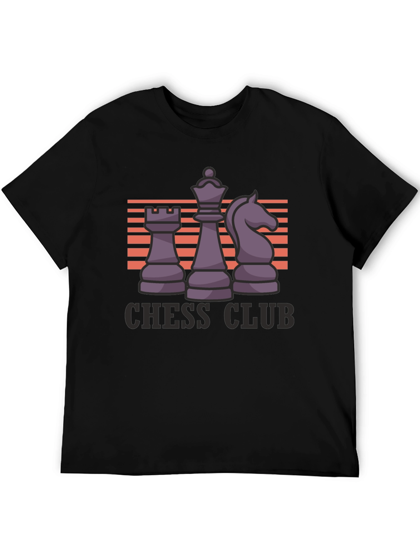 Chess Club Graphic Tee - Black T-Shirt