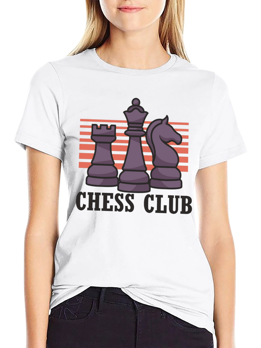 Chess Club Graphic Tee - Black T-Shirt