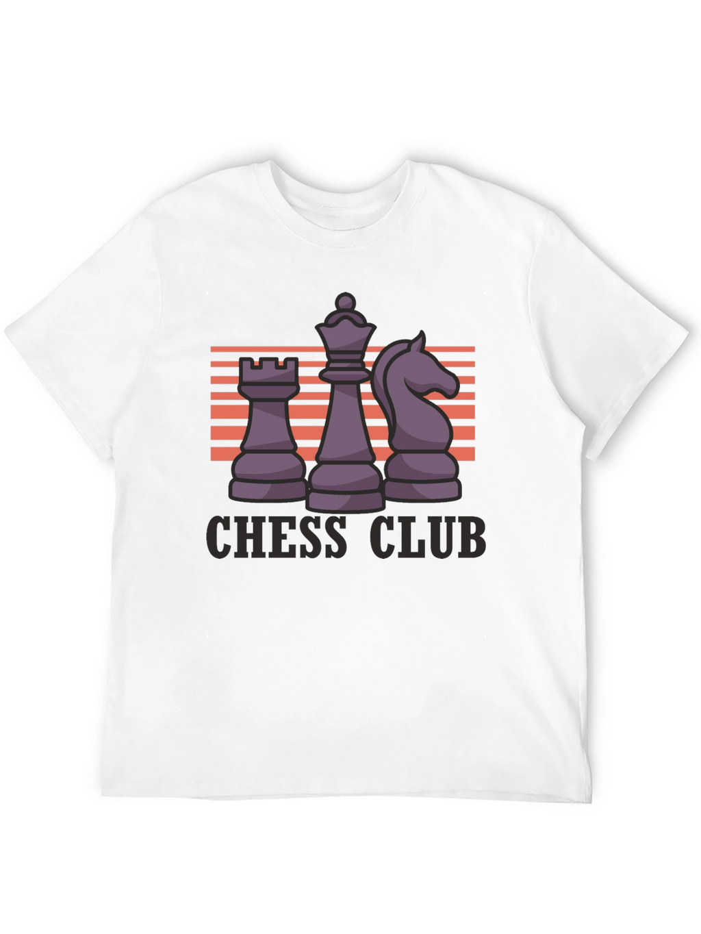 Chess Club Graphic Tee - Black T-Shirt