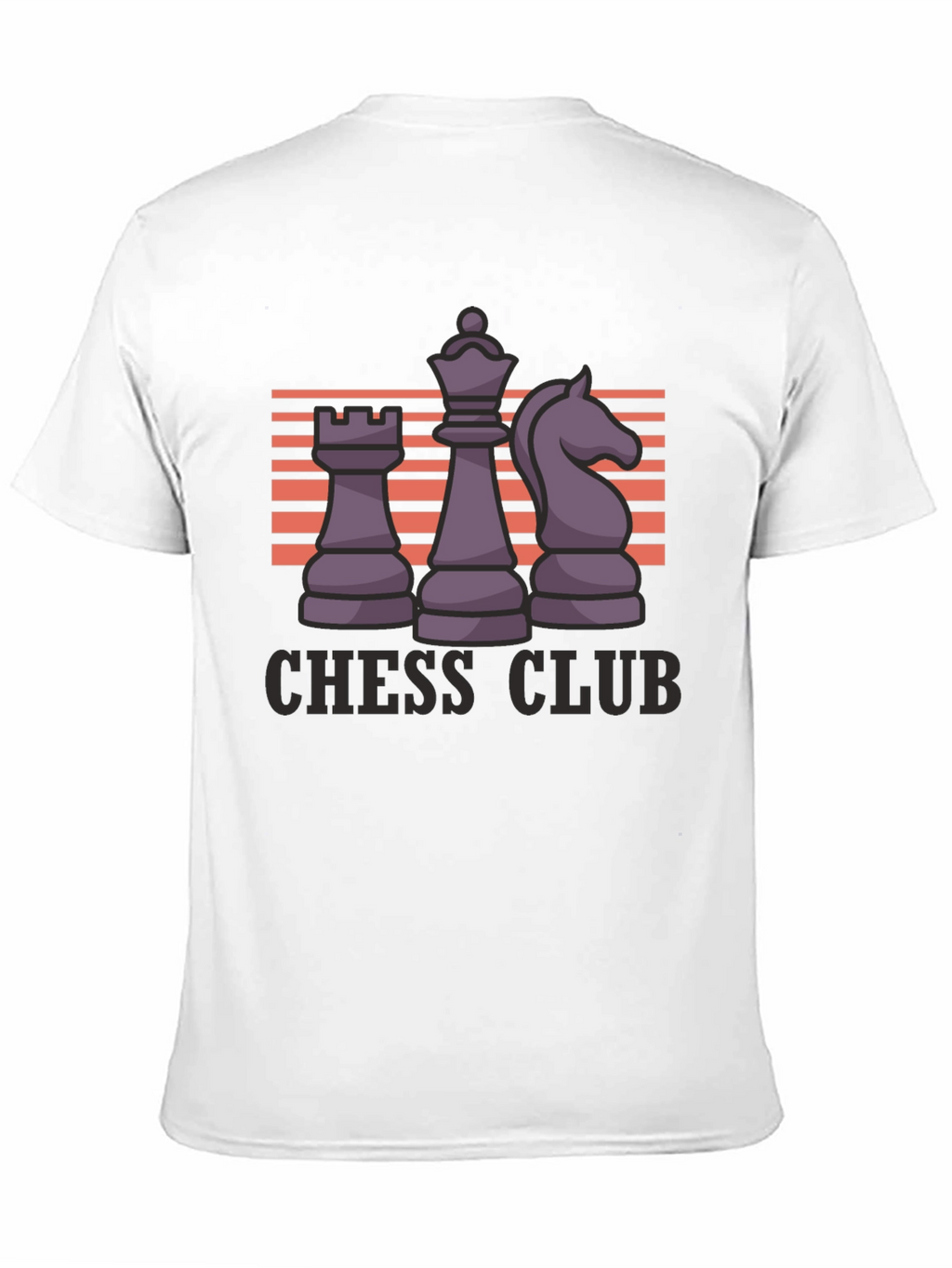 Chess Club Graphic Tee - Black T-Shirt