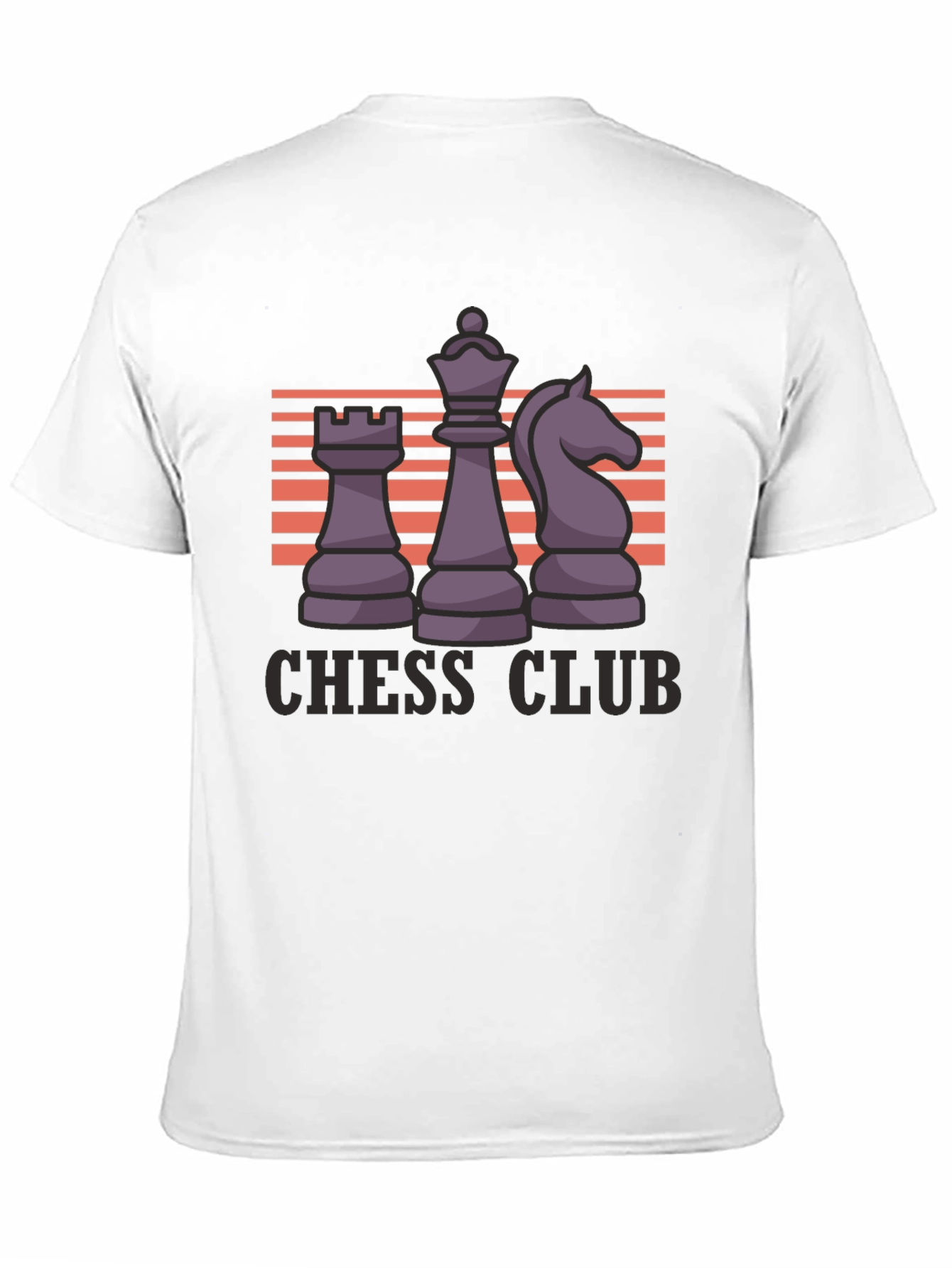 Chess Club Graphic Tee - Black T-Shirt