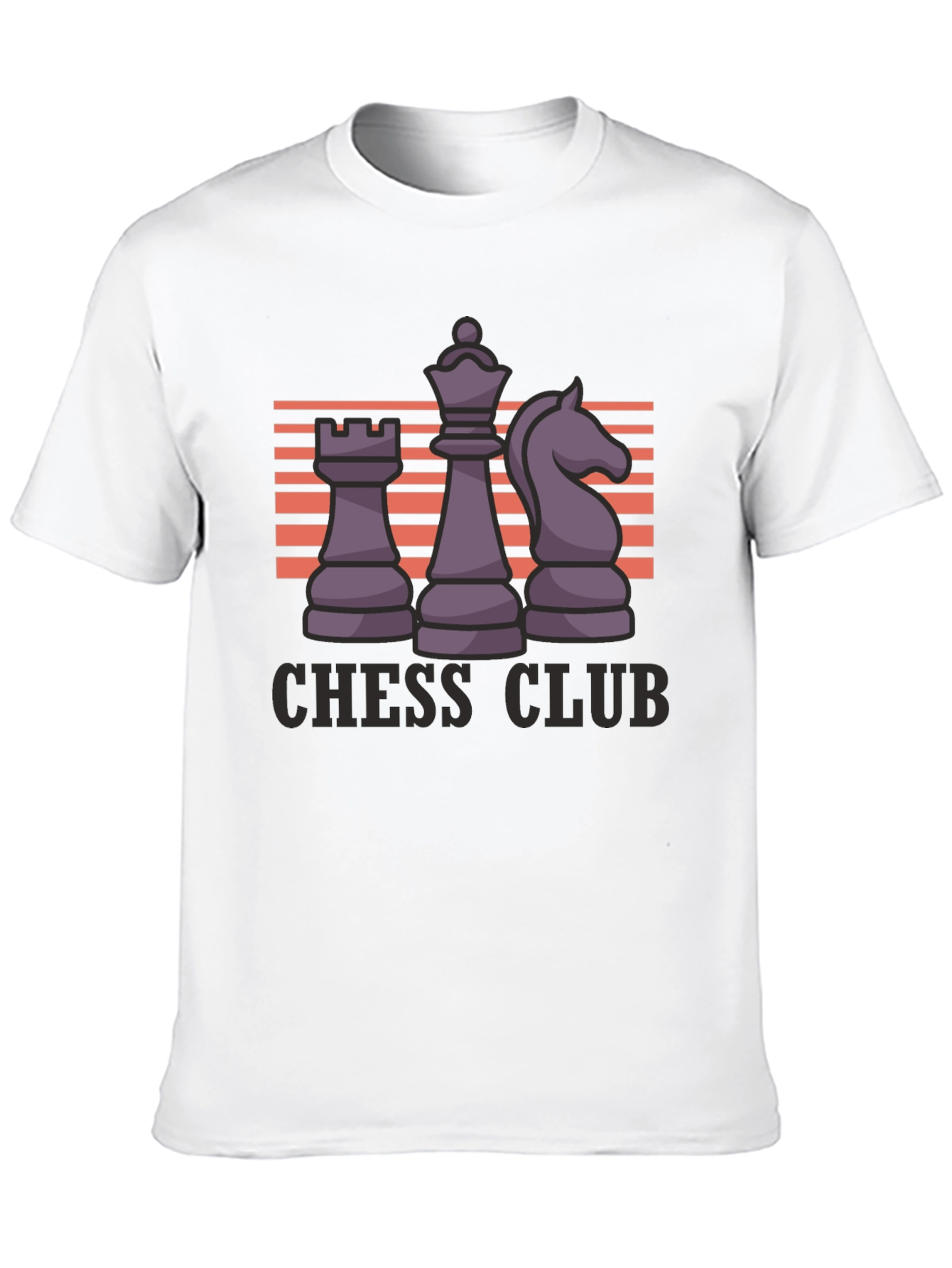 Chess Club Graphic Tee - Black T-Shirt