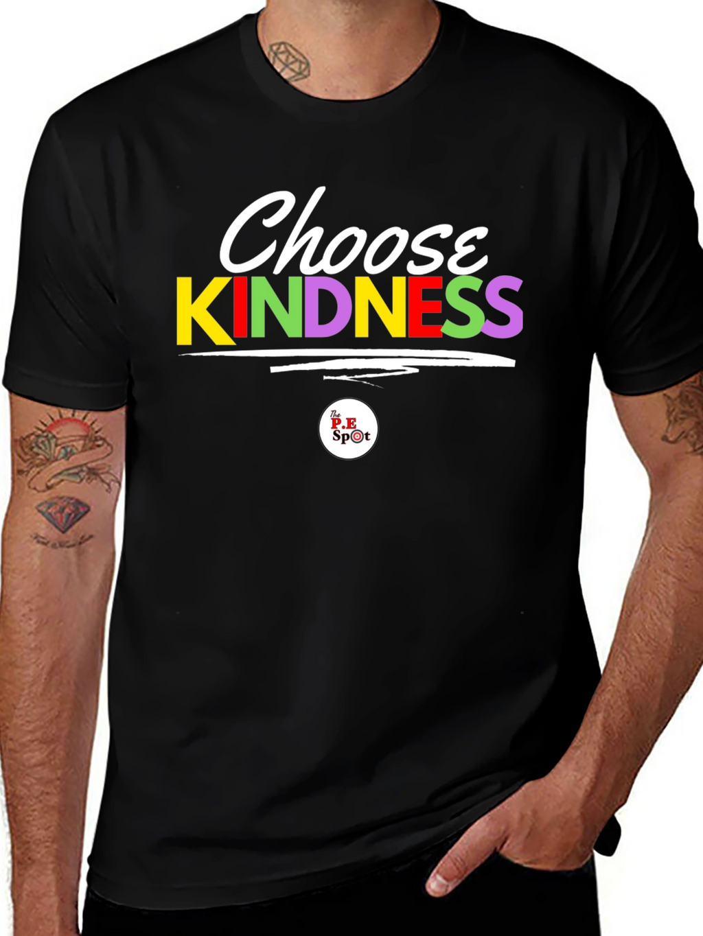 Choose Kindness Graphic Tee - Black