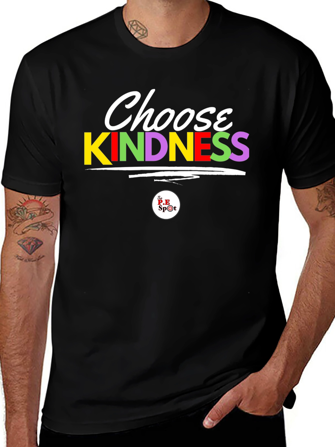 Choose Kindness Graphic Tee - Black