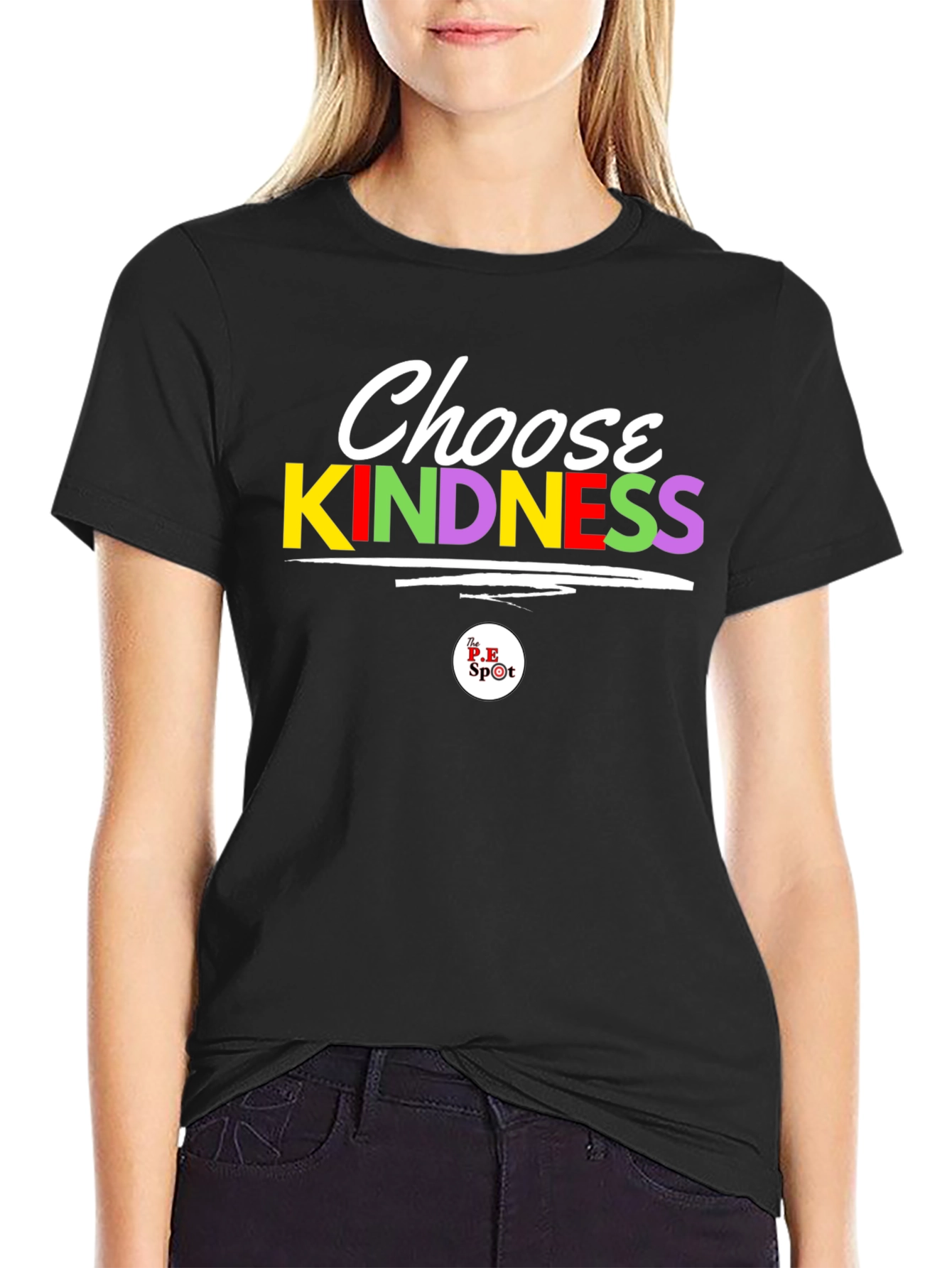 Choose Kindness Graphic Tee - Black