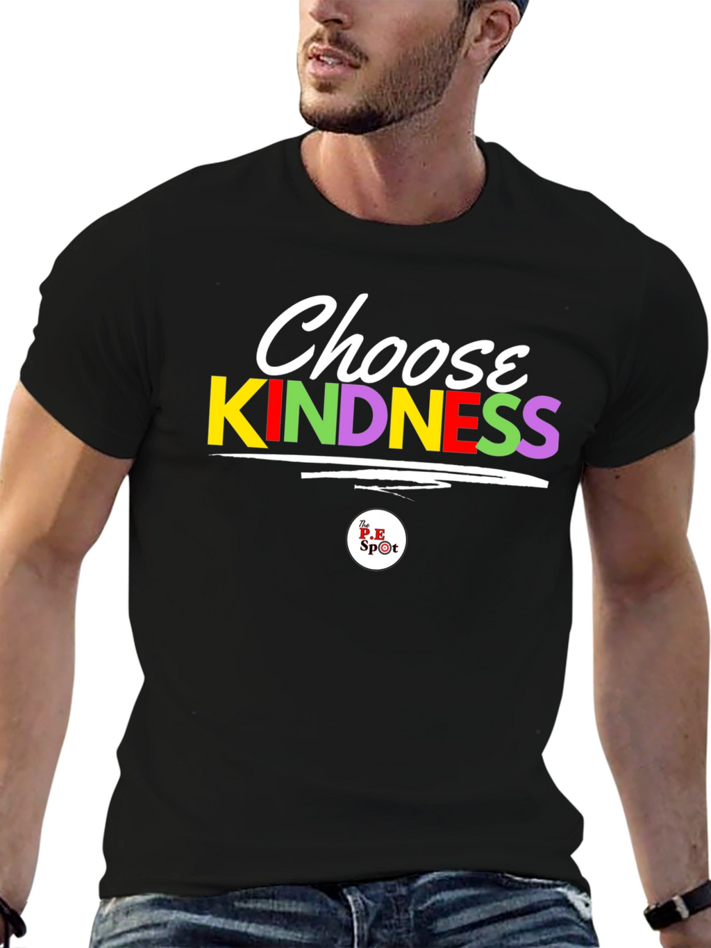 Choose Kindness Graphic Tee - Black
