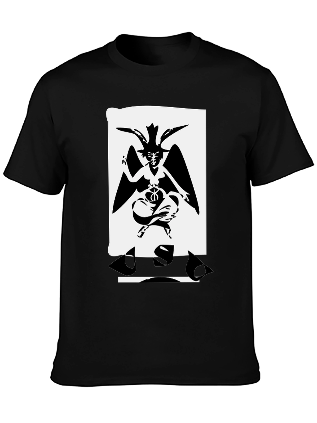 Baphomet Graphic Tee - Occult Satanic T-Shirt